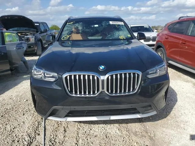 WBX57DP07NN180962 2022 2022 BMW X3- Xdrive30I 5