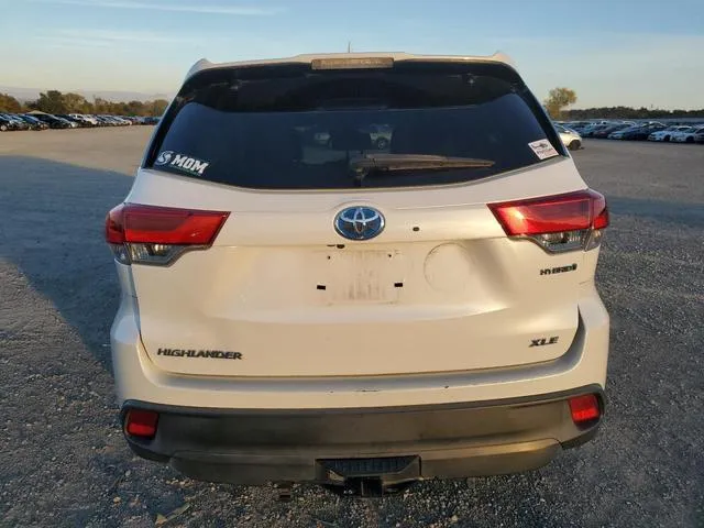 5TDJGRFH8KS057323 2019 2019 Toyota Highlander- Hybrid 6