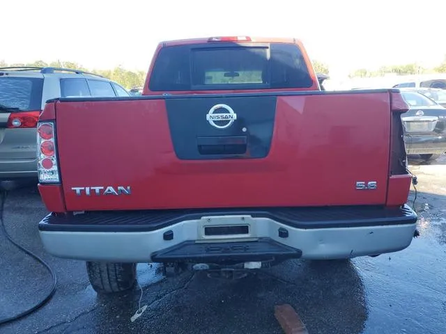 1N6AA07D28N323634 2008 2008 Nissan Titan- XE 6