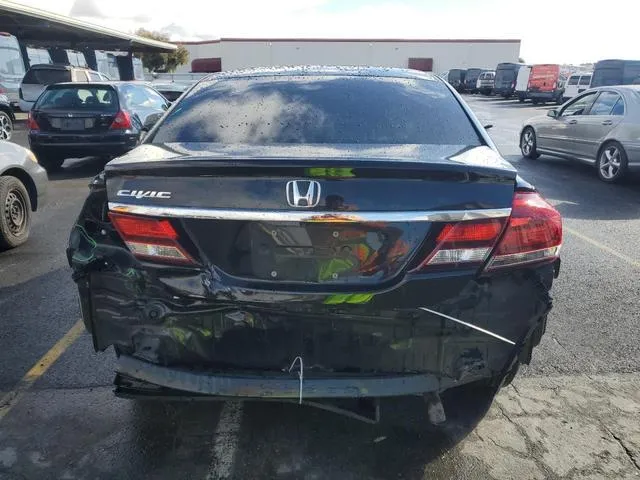 19XFB2F51FE291014 2015 2015 Honda Civic- LX 6