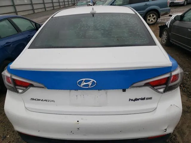 KMHE24L38HA064320 2017 2017 Hyundai Sonata- Hybrid 6