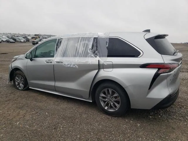 5TDKRKEC9NS116279 2022 2022 Toyota Sienna- LE 2