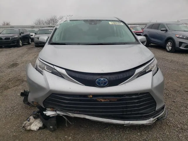 5TDKRKEC9NS116279 2022 2022 Toyota Sienna- LE 5