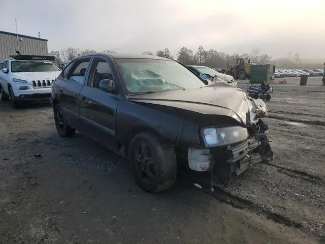 KMHDN55D92U046610 2002 2002 Hyundai Elantra- Gls 4