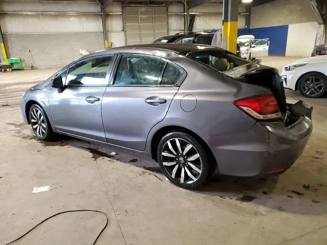 2HGFB2F92FH510345 2015 2015 Honda Civic- Exl 2