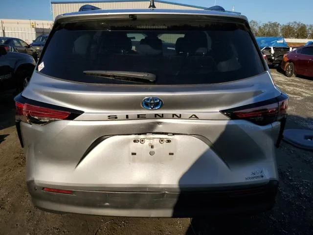 5TDJRKEC9NS121753 2022 2022 Toyota Sienna- Xle 6