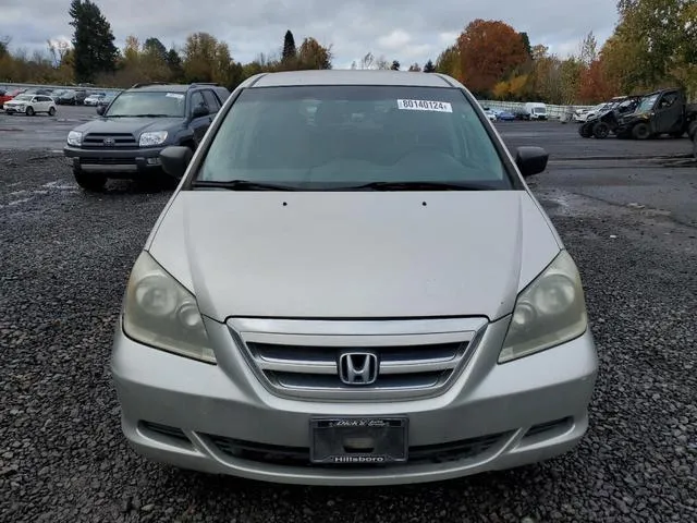 5FNRL38256B089354 2006 2006 Honda Odyssey- LX 5