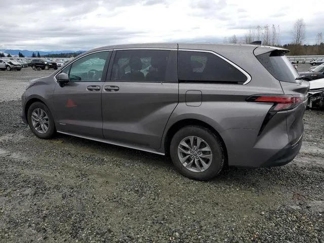 5TDKRKEC6MS045007 2021 2021 Toyota Sienna- LE 2