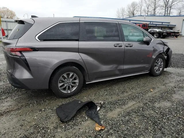 5TDKRKEC6MS045007 2021 2021 Toyota Sienna- LE 3