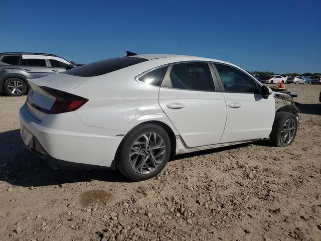 KMHL64JA2NA212969 2022 2022 Hyundai Sonata- Sel 3