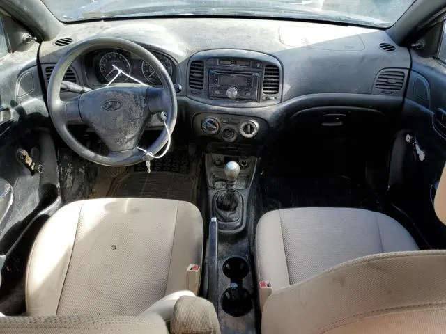 KMHCN46CX7U094863 2007 2007 Hyundai Accent- Gls 8