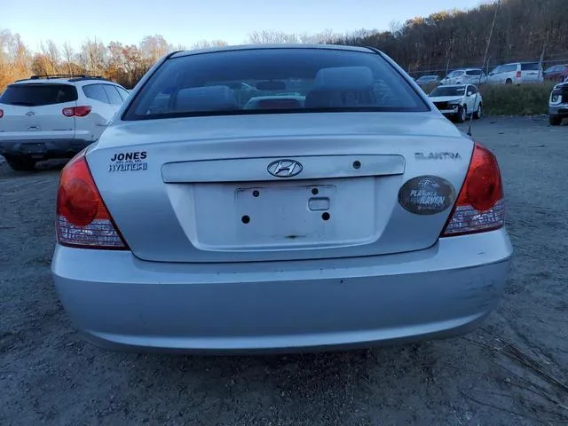 KMHDN46D25U071992 2005 2005 Hyundai Elantra- Gls 6