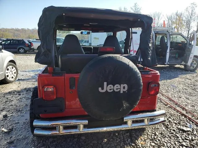 1J4FA29P0YP760123 2000 2000 Jeep Wrangler- SE 6