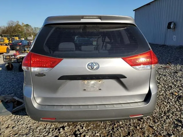 5TDZK3DC9BS029505 2011 2011 Toyota Sienna 6