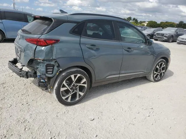 KM8K53A34NU805516 2022 2022 Hyundai Kona- Limited 3