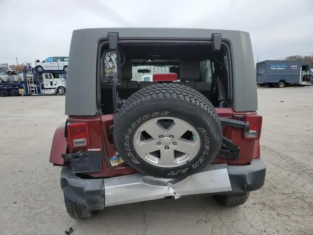 1J8GA59188L521300 2008 2008 Jeep Wrangler- Sahara 6