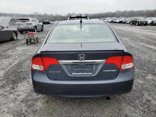 JHMFA36209S013431 2009 2009 Honda Civic- Hybrid 6