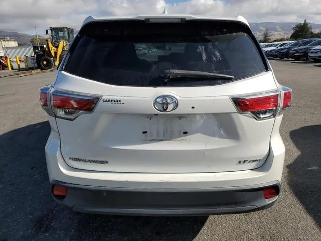 5TDBKRFH0GS281325 2016 2016 Toyota Highlander- LE 6