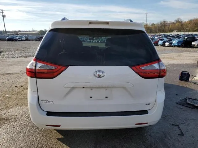 5TDKZ3DC6HS779272 2017 2017 Toyota Sienna- LE 6