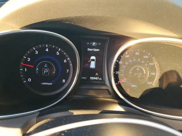 KM8SRDHF8FU103968 2015 2015 Hyundai Santa Fe- Gls 9