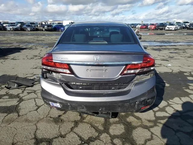 19XFB2F57FE287159 2015 2015 Honda Civic- LX 6