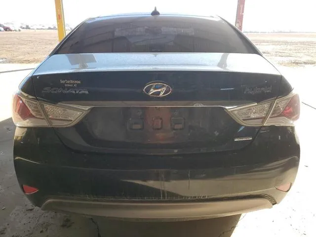 KMHEC4A47EA106822 2014 2014 Hyundai Sonata- Hybrid 6