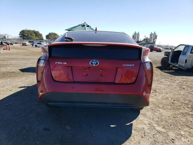 JTDKBRFU8J3068239 2018 2018 Toyota Prius 6