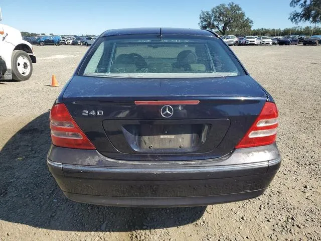 WDBRF61J02F184225 2002 2002 Mercedes-Benz C-Class- 240 6