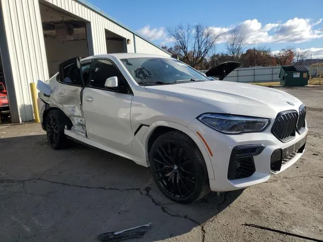 5UXCY8C07N9M48611 2022 2022 BMW X6- M50I 4