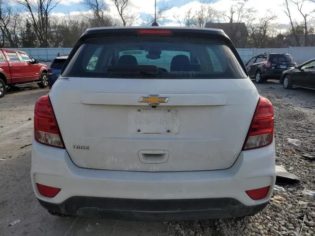 KL7CJKSB8LB043978 2020 2020 Chevrolet Trax- LS 6