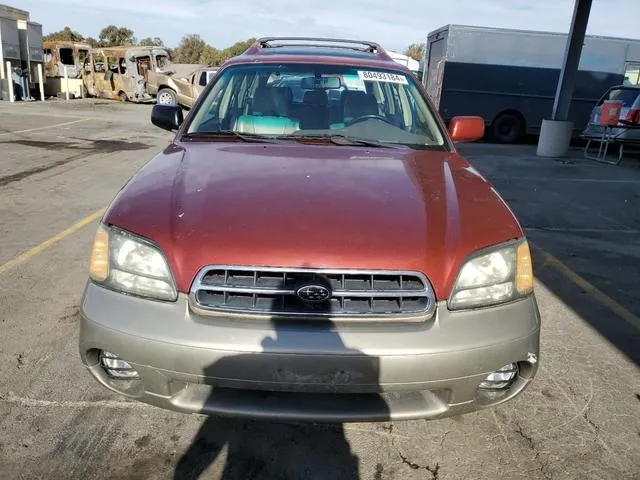 4S3BH686826605123 2002 2002 Subaru Legacy- Outback Limited 5