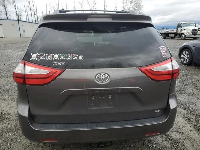 5TDKZ3DC1HS830595 2017 2017 Toyota Sienna- LE 6