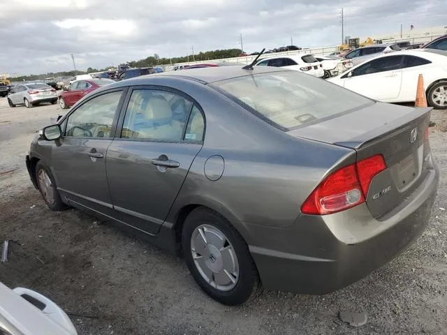 JHMFA36278S025266 2008 2008 Honda Civic- Hybrid 2