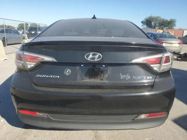 KMHE24L11HA058213 2017 2017 Hyundai Sonata- Hybrid 6