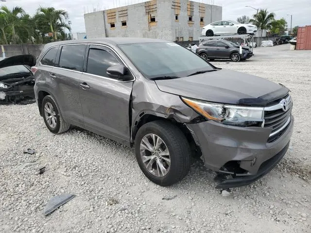 5TDBKRFH6GS354603 2016 2016 Toyota Highlander- LE 4