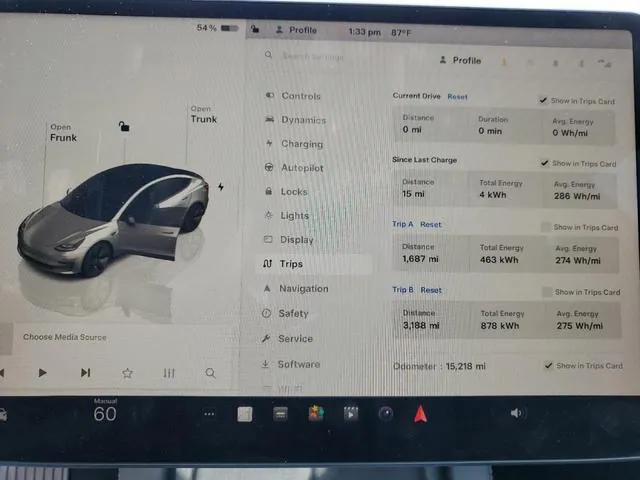 5YJ3E1EA0PF427440 2023 2023 Tesla MODEL 3 9