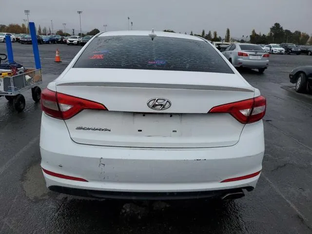 5NPE24AF5FH244197 2015 2015 Hyundai Sonata- SE 6