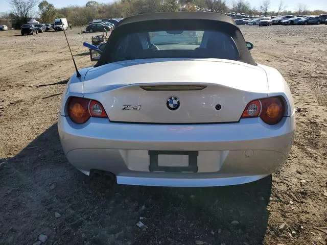 4USBT33454LS48548 2004 2004 BMW Z4- 2-5 6