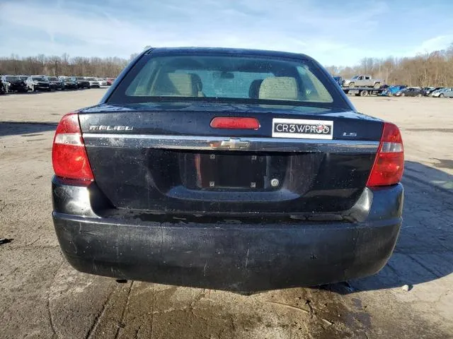 1G1ZS51F76F301459 2006 2006 Chevrolet Malibu- LS 6