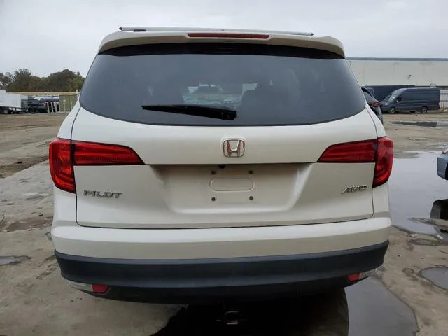 5FNYF6H57JB034721 2018 2018 Honda Pilot- Exl 6