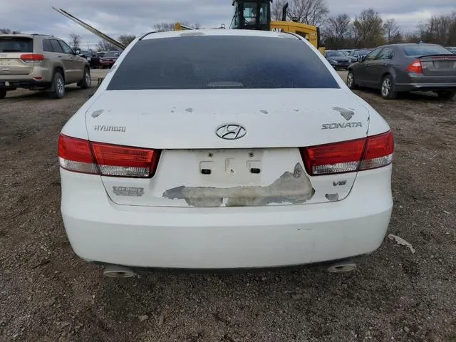 5NPEU46F27H165476 2007 2007 Hyundai Sonata- SE 6