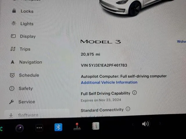 5YJ3E1EA2PF461783 2023 2023 Tesla MODEL 3 9