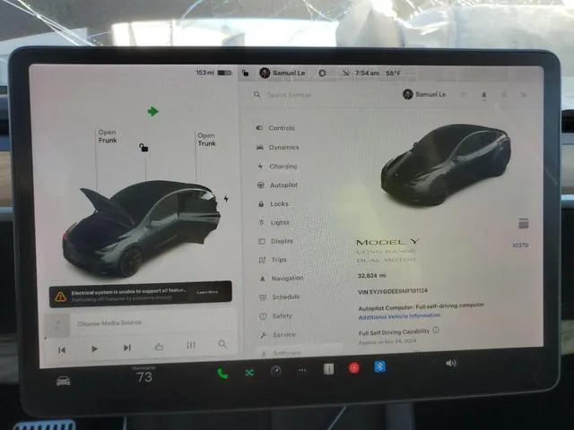 5YJYGDEE8MF181124 2021 2021 Tesla MODEL Y 9