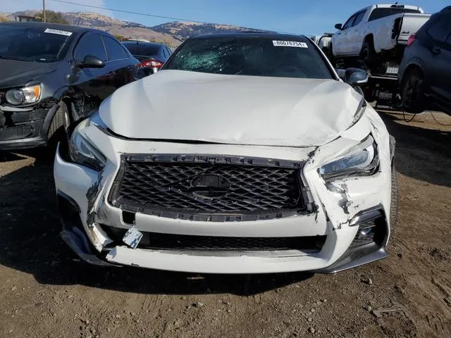 JN1FV7APXJM461705 2018 2018 Infiniti Q50- Red Sport 400 5