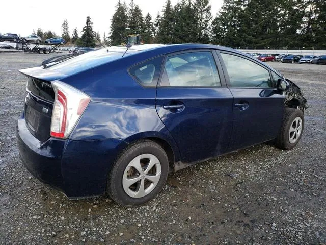 JTDKN3DUXD1647126 2013 2013 Toyota Prius 3