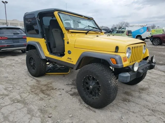 1J4FA39S14P790610 2004 2004 Jeep Wrangler- X 4