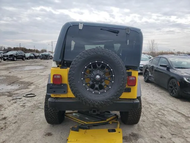 1J4FA39S14P790610 2004 2004 Jeep Wrangler- X 6