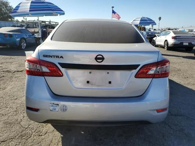 3N1AB7APXFY383806 2015 2015 Nissan Sentra- S 6