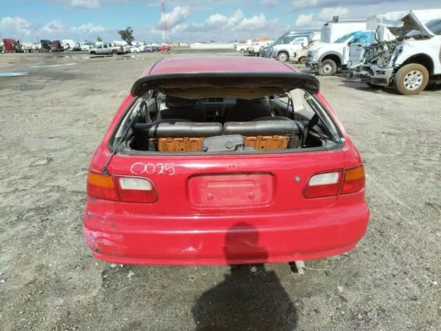 2HGEH2467RH510025 1994 1994 Honda Civic- DX 6