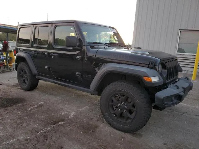 1C4HJXDG3MW697943 2021 2021 Jeep Wrangler- Sport 4